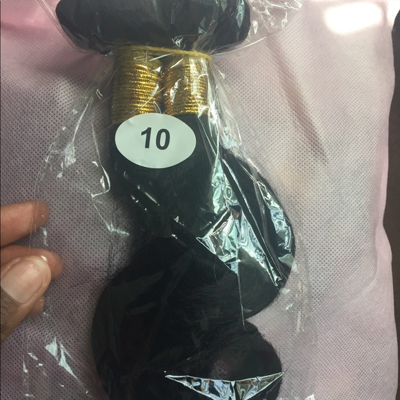 3pack Brazilian Virgin hair (10 inches) - Picture 3 of 3